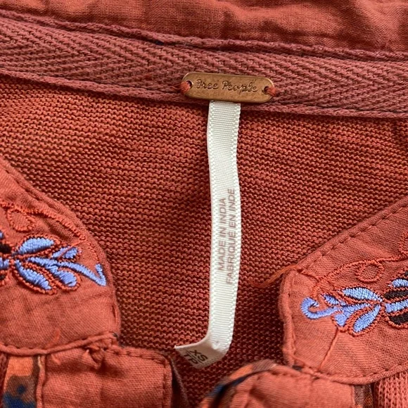 Free People Tops Free People Sundance Kid Henley Top size XS - Picture 5 of 9